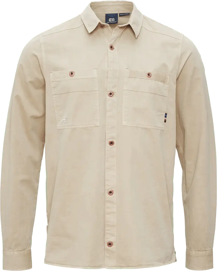 Elevenate Men's Utility Shirt Safari