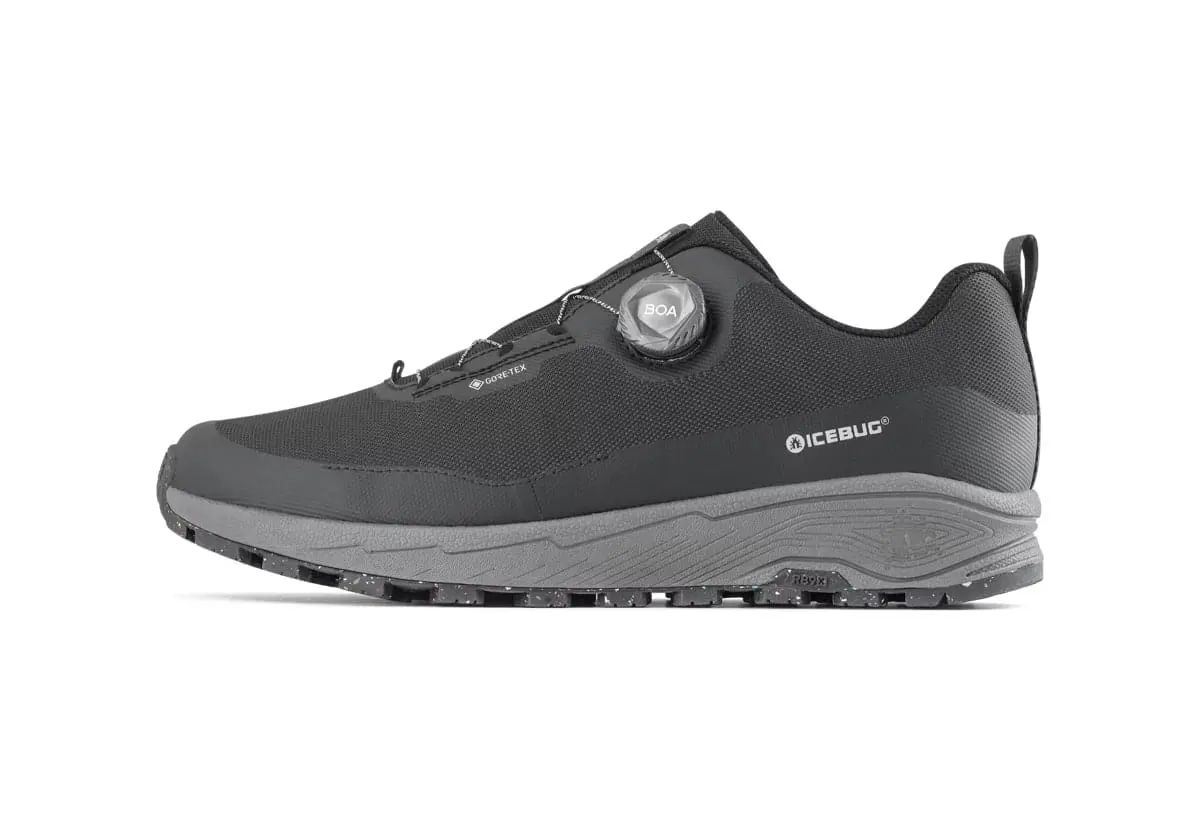 Icebug Men's Haze RB9X Gore-Tex Black/Granite