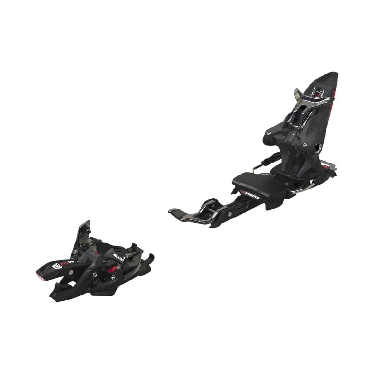 Marker KingPin Mwerks 12 75-100mm 500Black-Red