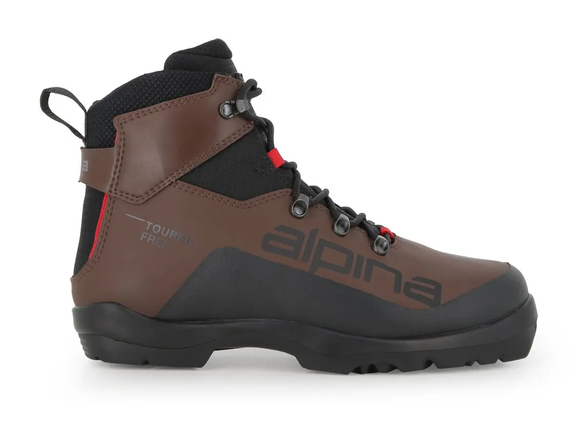 Alpina Fjellskistøvel Tourer Free Brown/black