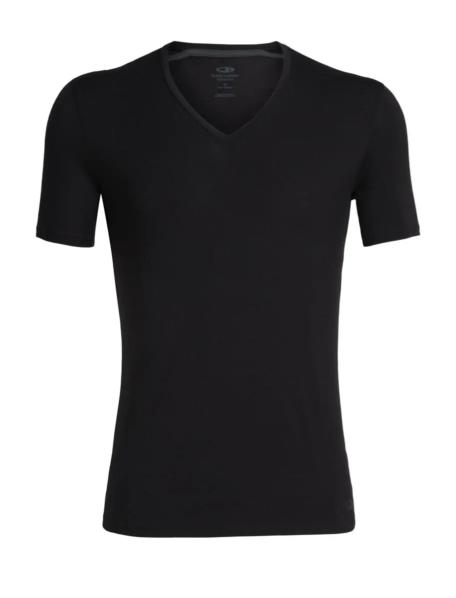 Icebreaker Men's Anatomica Ss V Black
