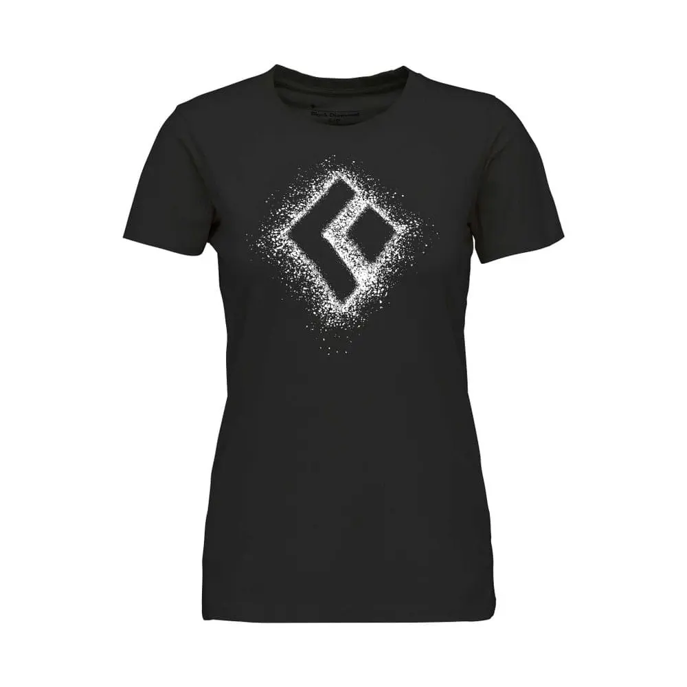 Black Diamond Women's Chalked Up 2.0 SS Tee Black