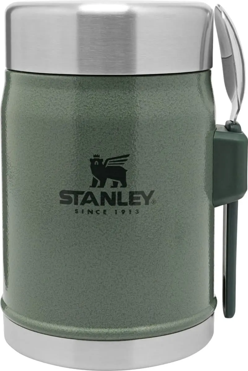 Stanley The Legendary Food Jar + Spork Hammertone Green