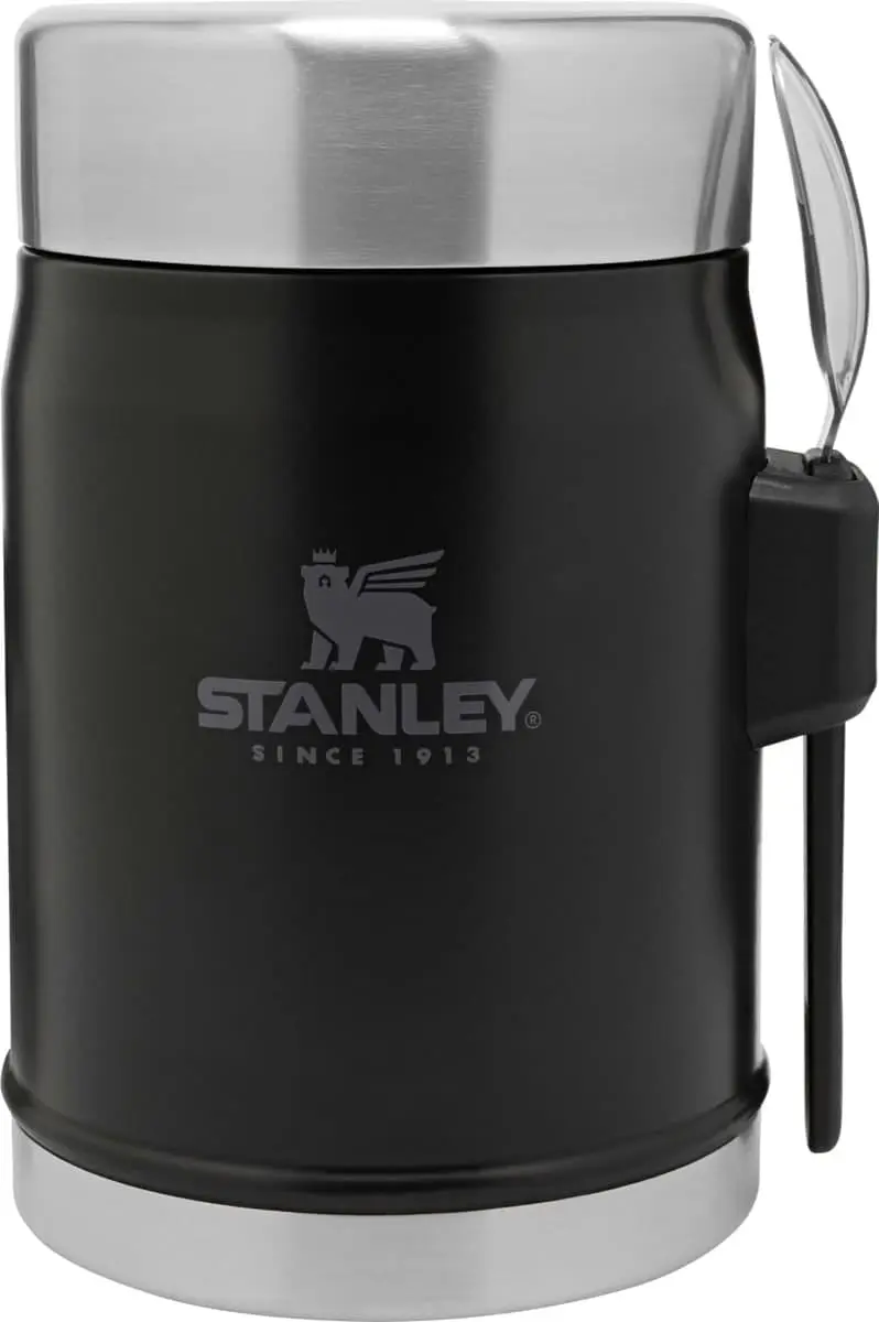 Stanley The Legendary Food Jar + Spork Matte Black