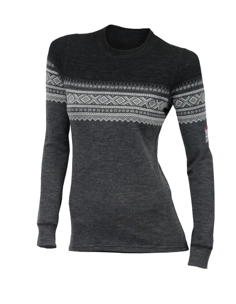 Aclima De Marius Crew Neck Woman Norefjell