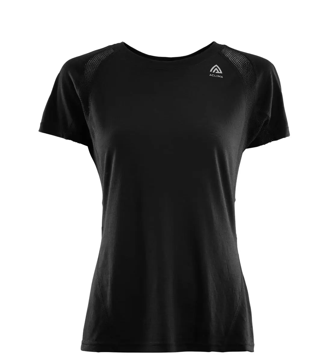 Aclima Women's LightWool Sports T-shirt Jet Black