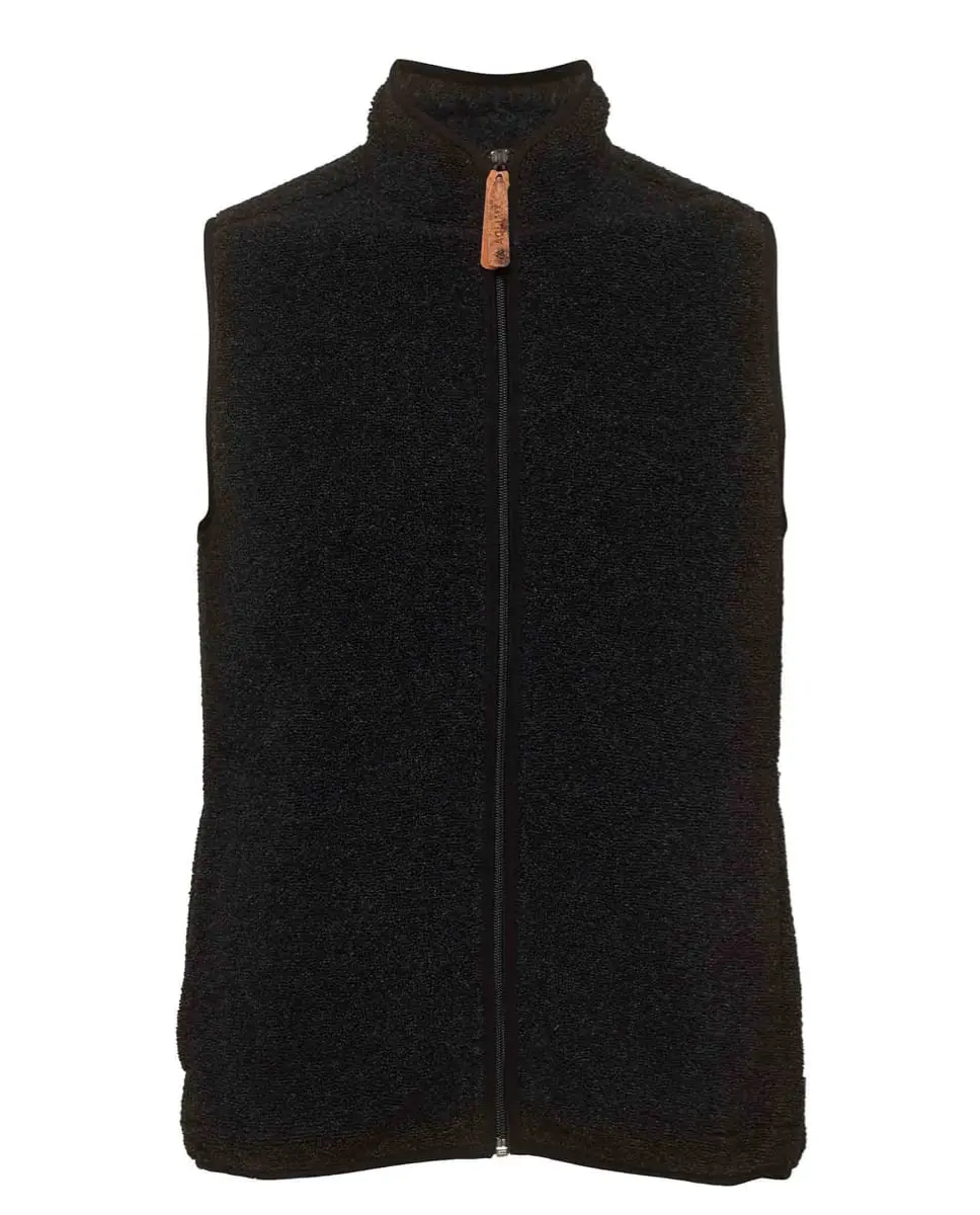 Aclima Men's ReBorn Terry Vest Dark Grey Melange