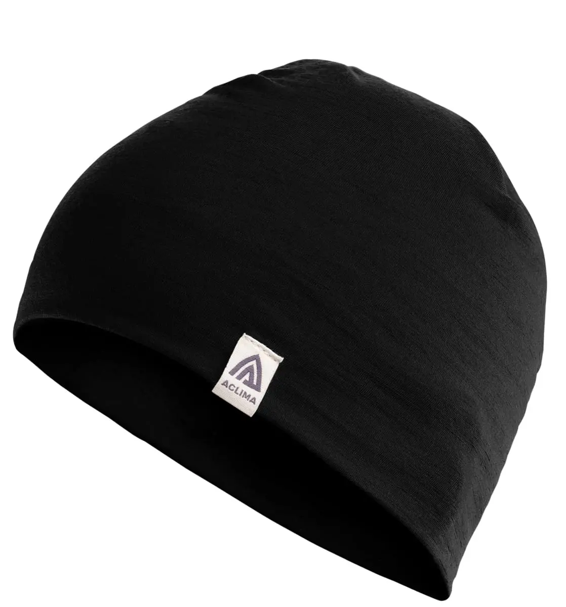 Aclima LightWool Relaxed Beanie Jet Black