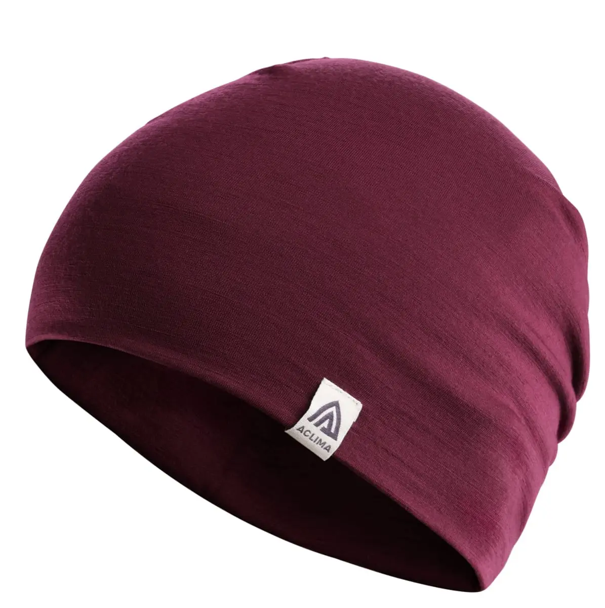 Aclima LightWool Relaxed Beanie Zinfandel