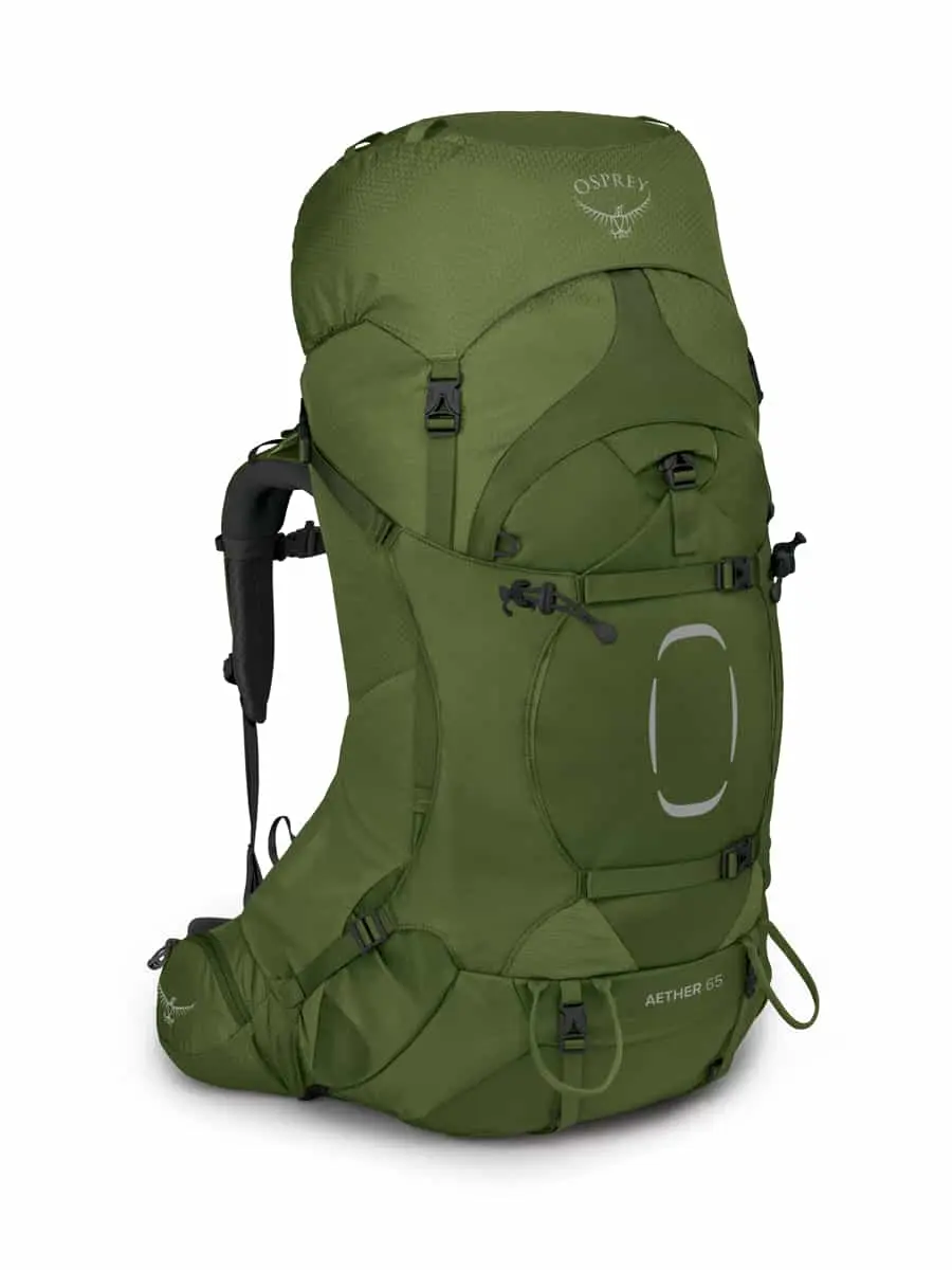 Osprey Men's Aether 65 Garlic Mustard Green