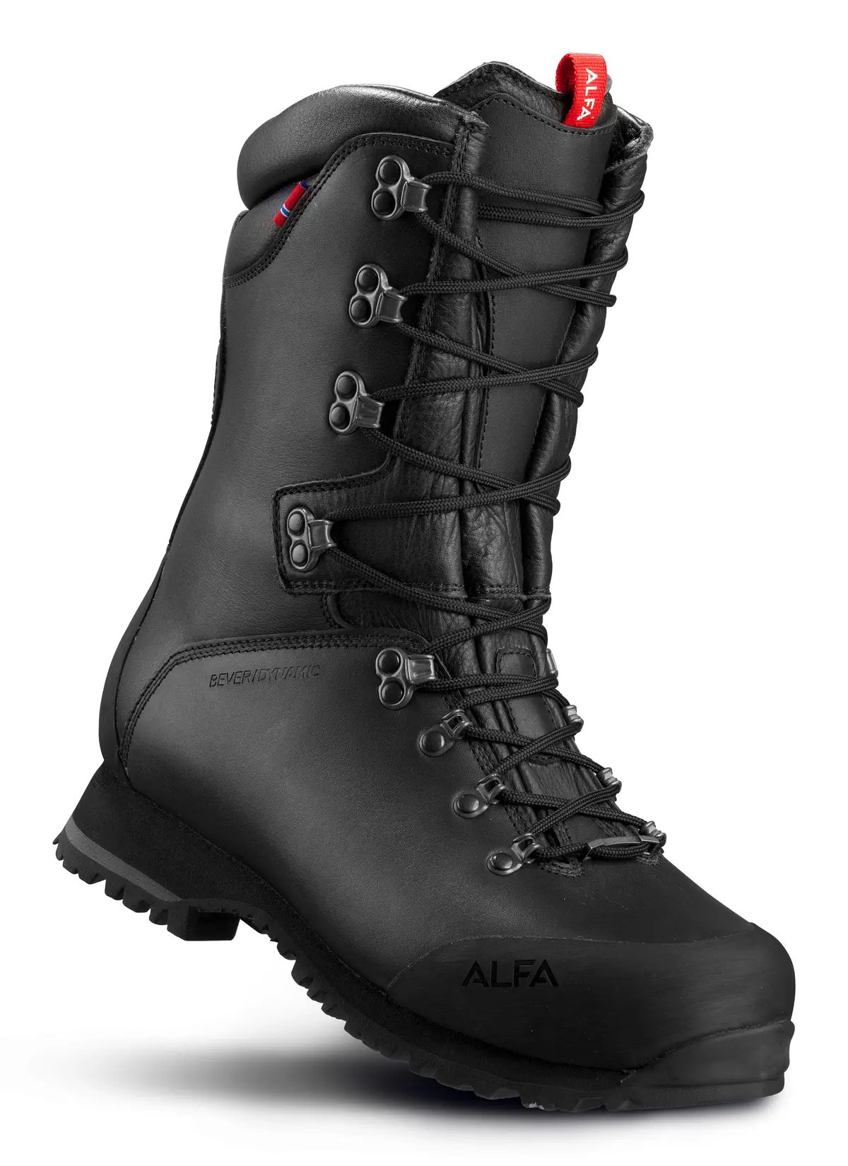 Alfa Men's Bever Perform Gore-Tex Wide Black