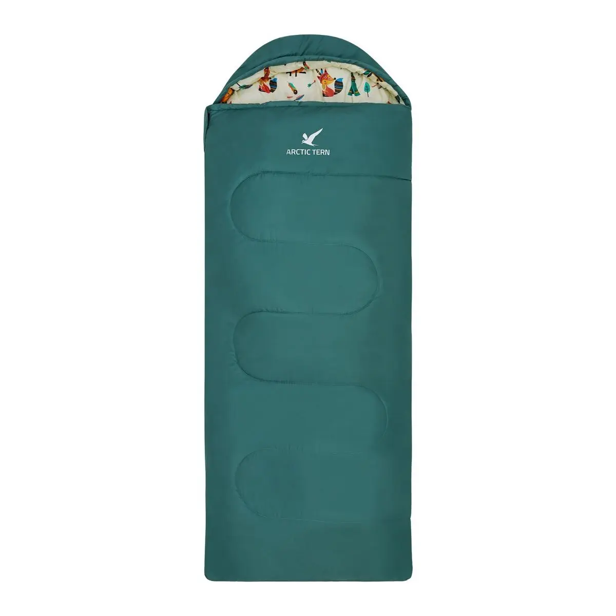 Arctic Tern Kids' Sleeping Bag Green