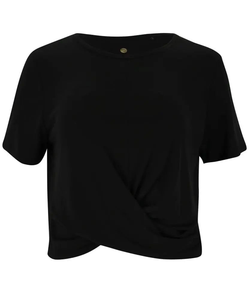 Athlecia Diamy W Cropped Tee Black