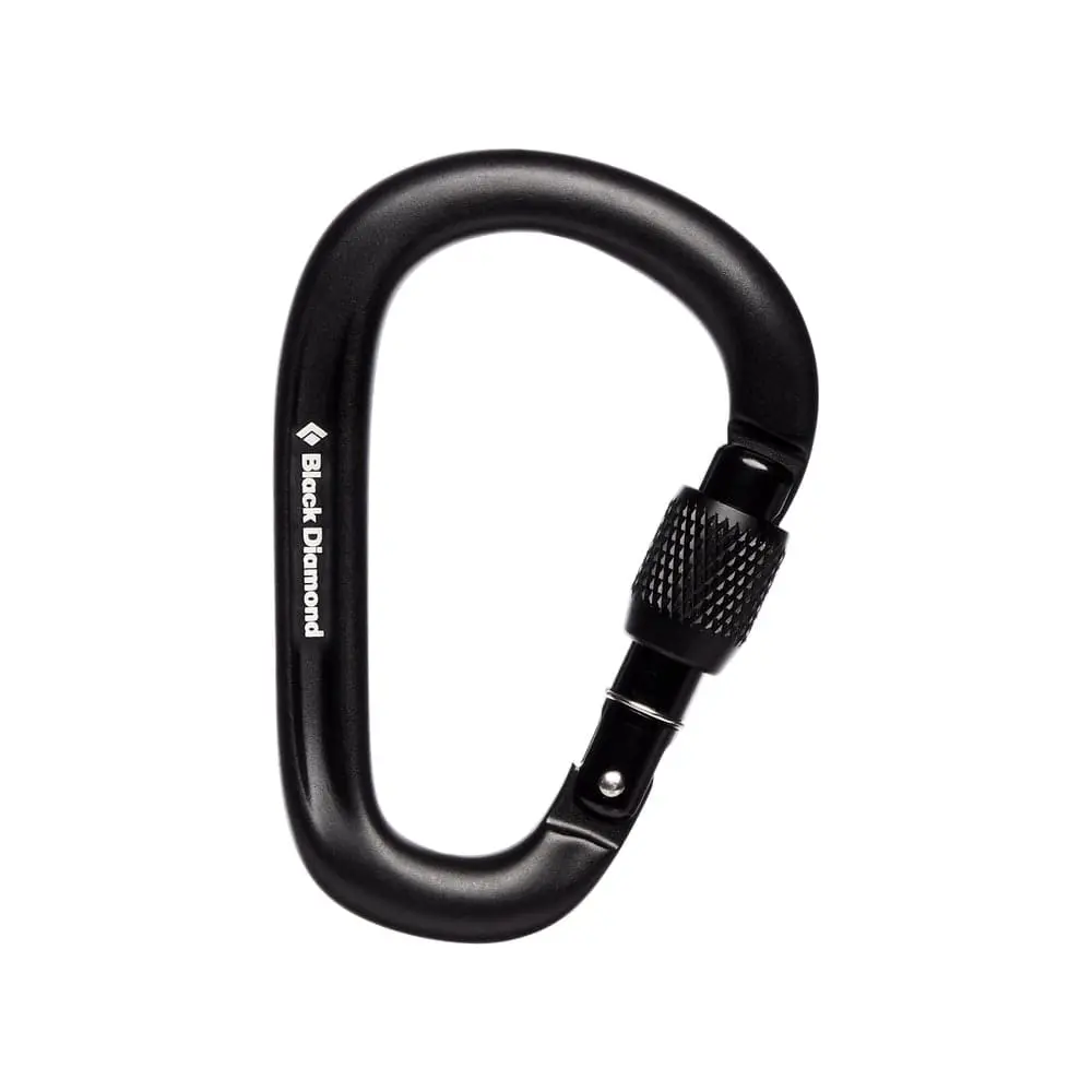 Black Diamond PearLock Screwgate Black