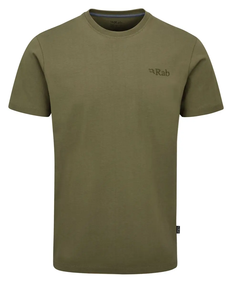 Rab Basecamp Logo Tee Light Khaki