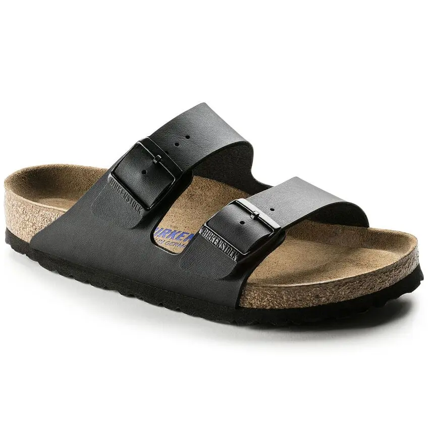 Birkenstock Arizona Birko-Flor Soft Footbed Regular Black