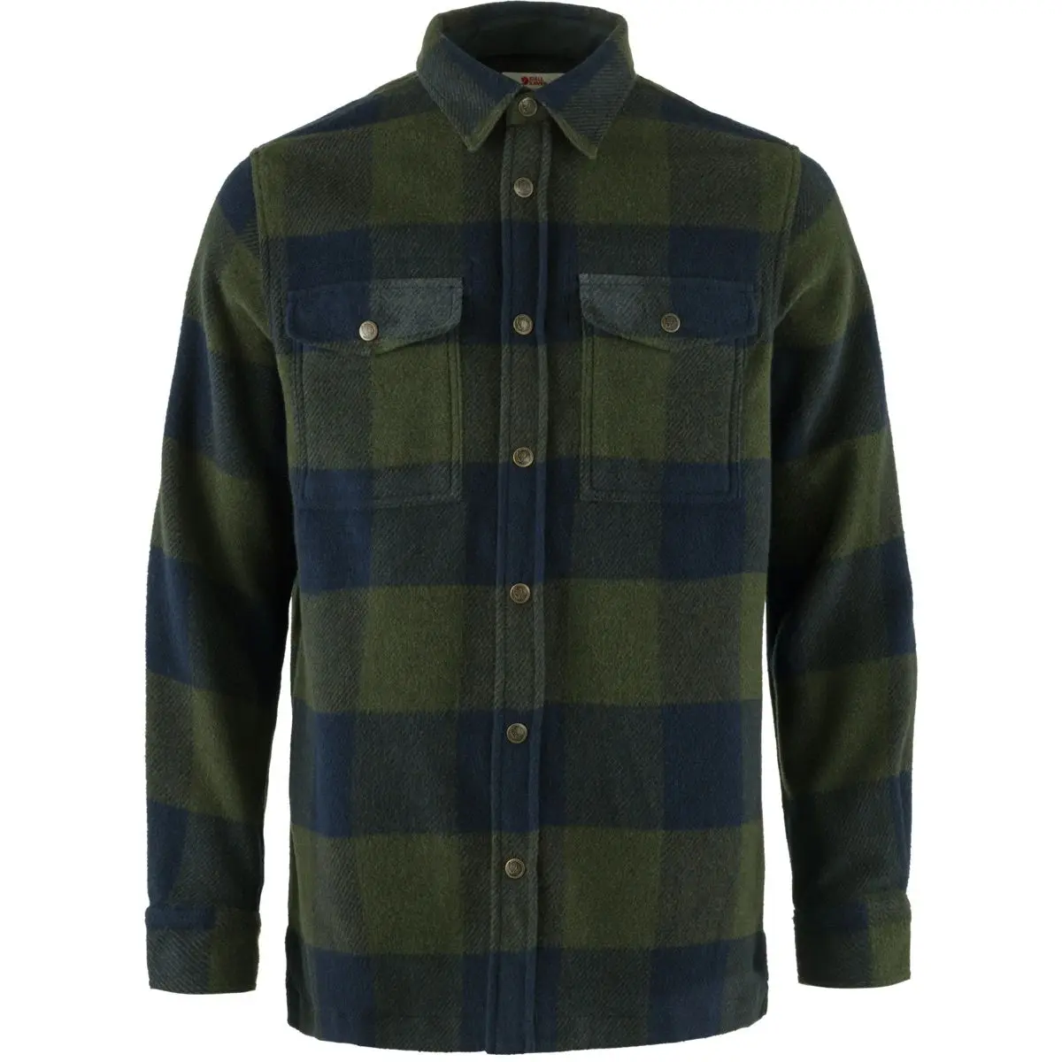 Fjällräven Men's Canada Shirt Deep Forest-Dark Navy
