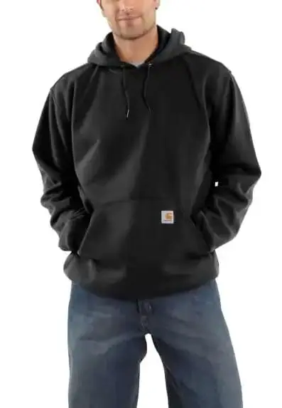Carhartt Men's Hooded Sweatshirt Black