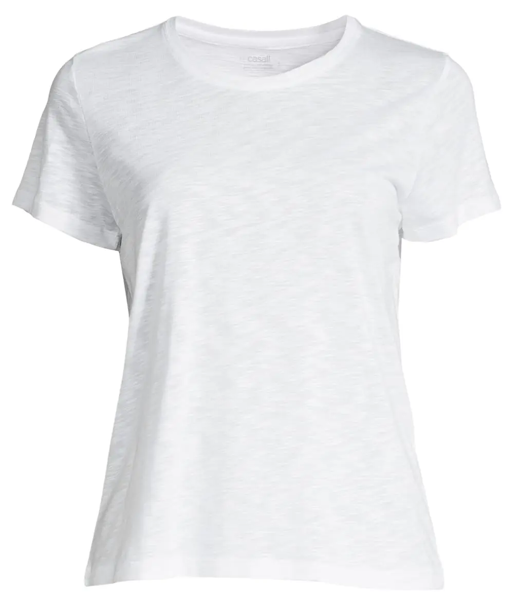 Casall Women's Soft Texture Tee White