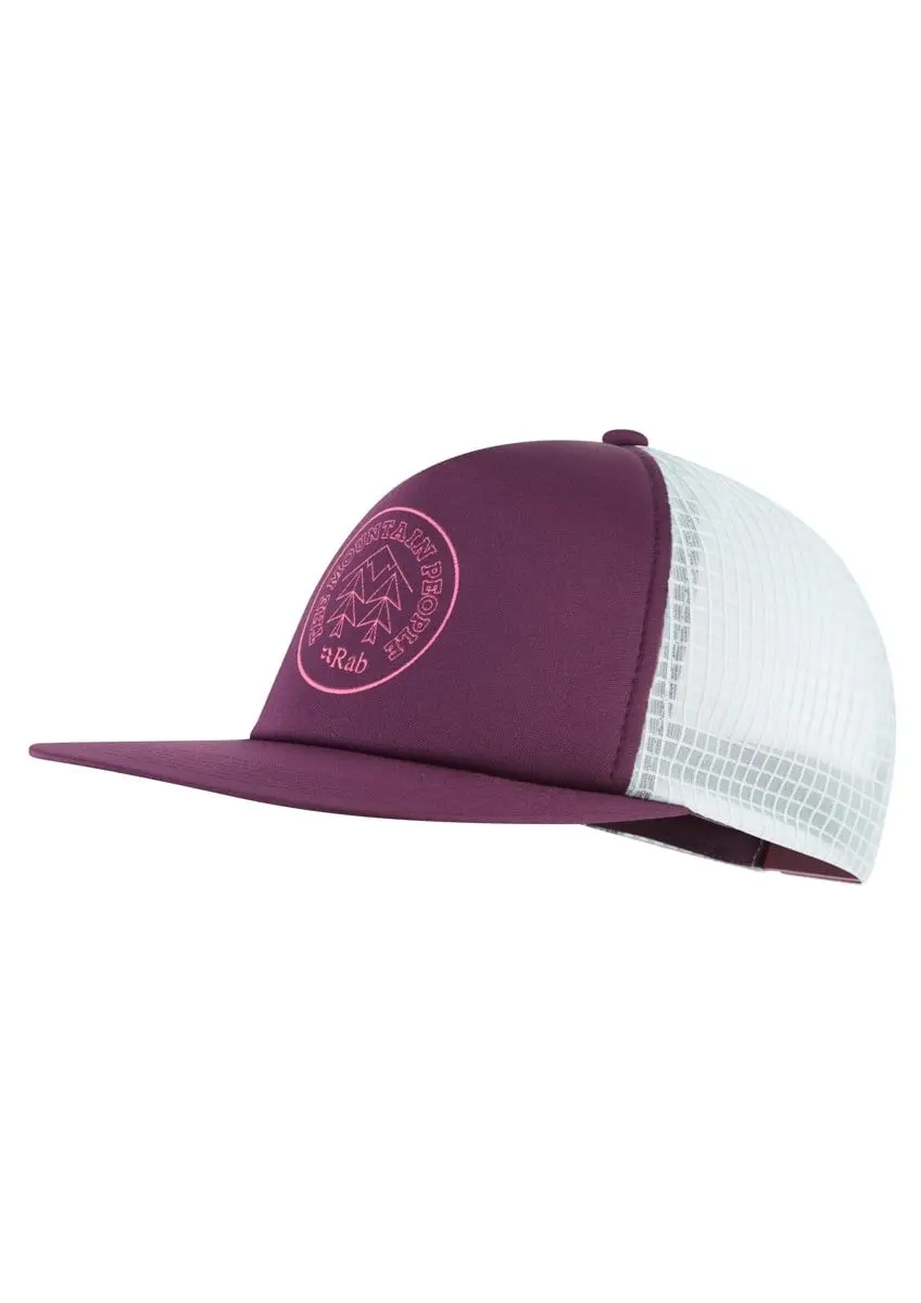 Rab Cirque Print Cap Mulberry/Pewter