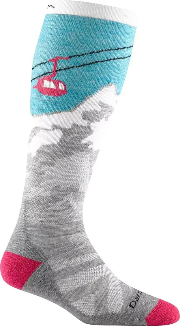 Darn Tough Yeti Cushion Aqua