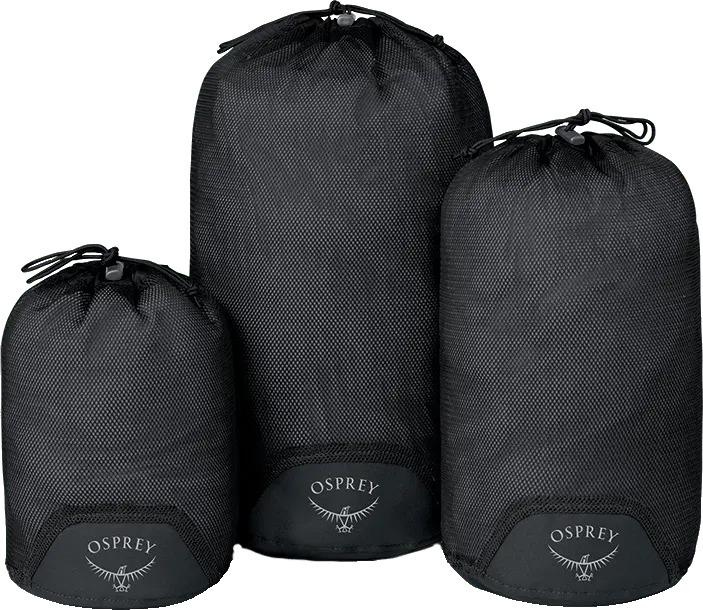 Osprey Daylite Mesh Stuff Sack Set Black
