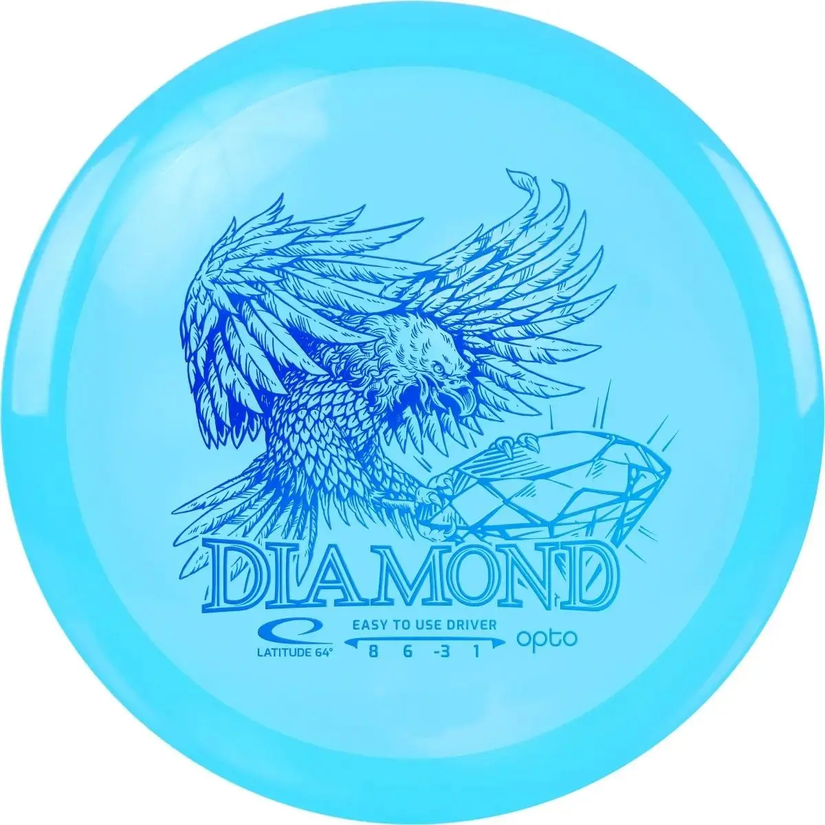 Latitude 64 Opto Driver Diamond -159g Turquoise