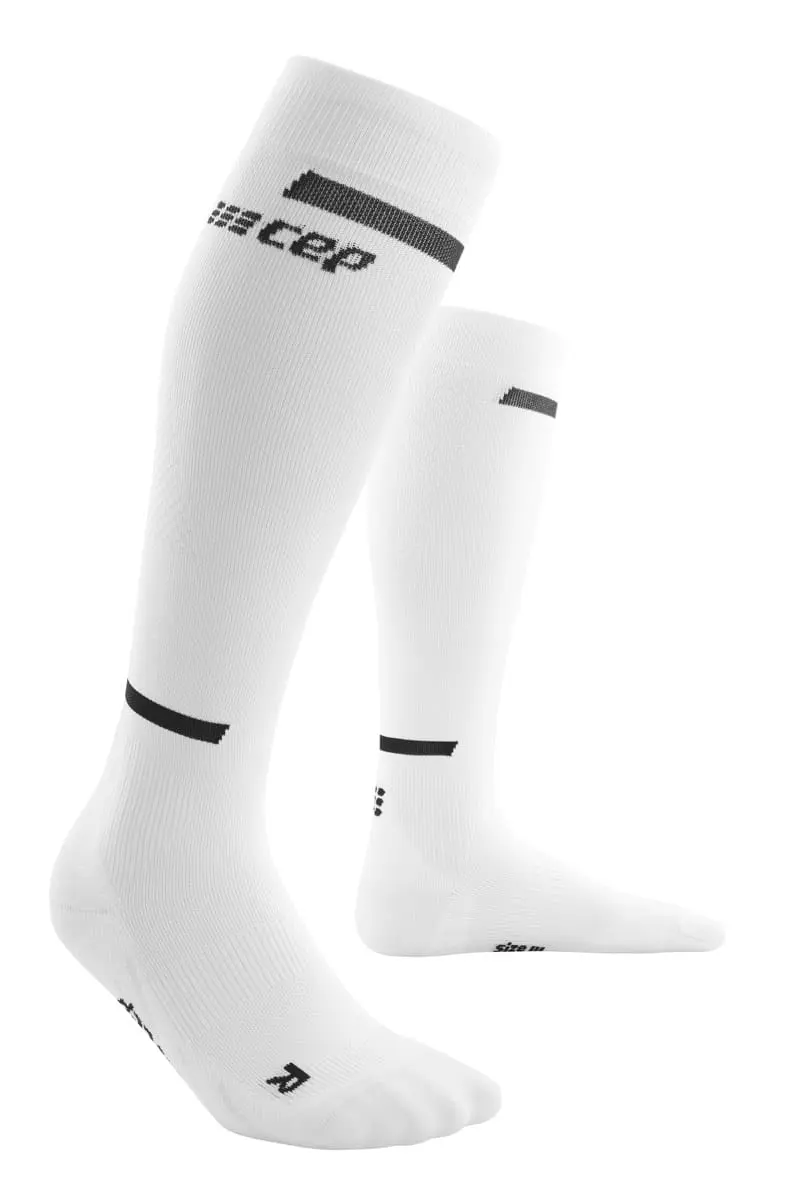 CEP Men's The Run Socks, Tall White