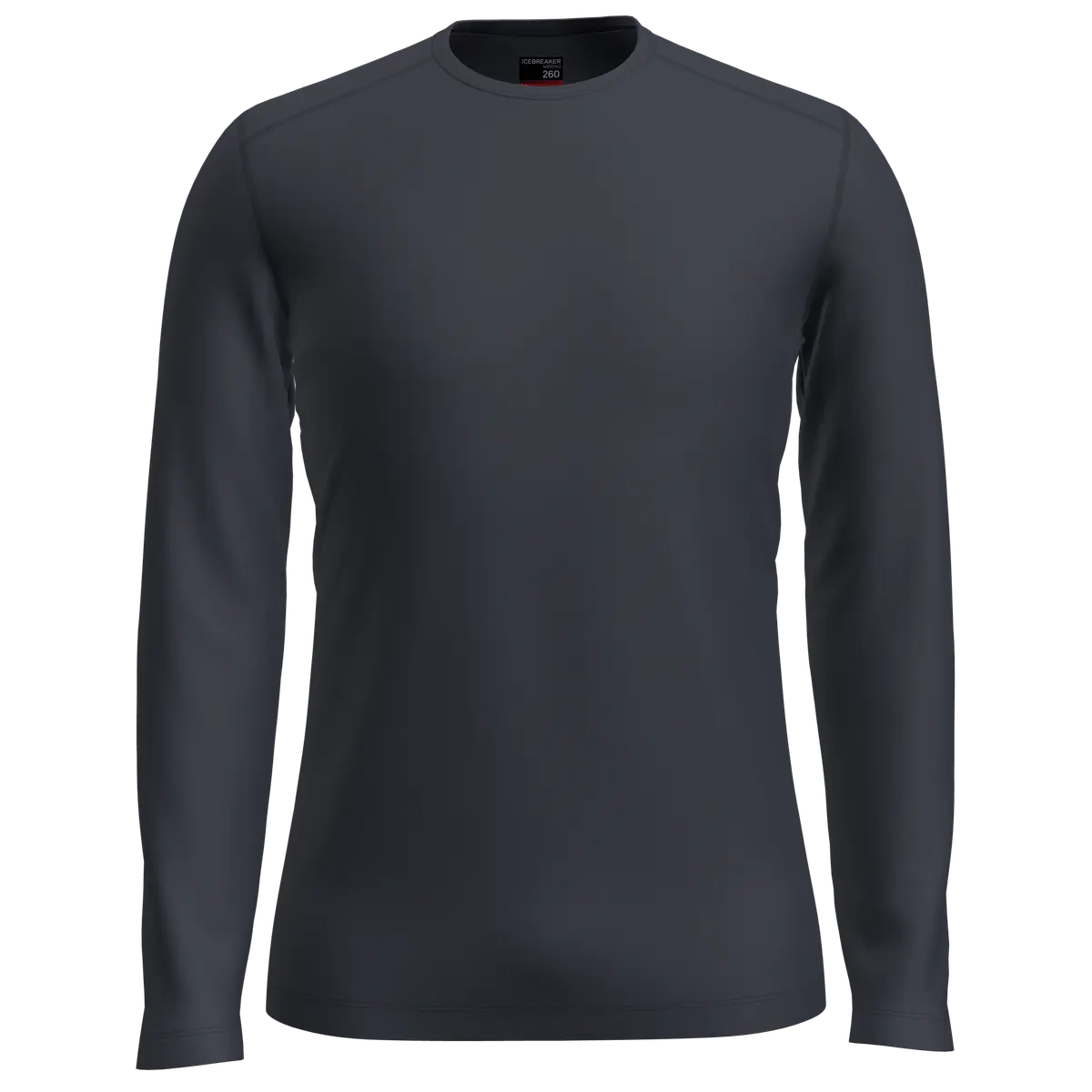 Icebreaker Mens 260 Tech LS Crewe Midnight Navy