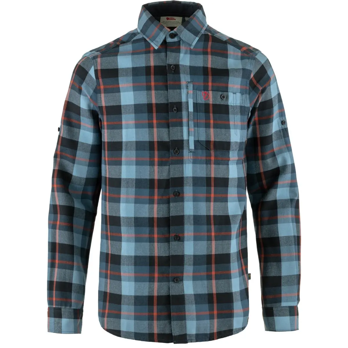 Fjällräven Men's Fjällglim Shirt Indigo Blue-Dawn Blue