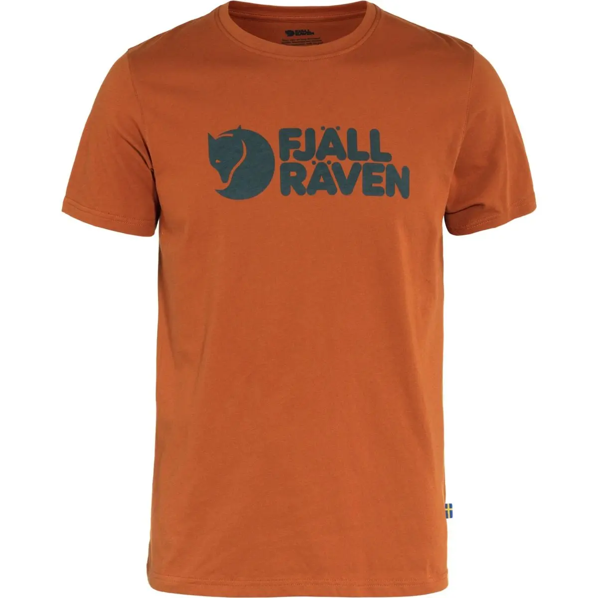 Fjällräven Men's Fjällräven Logo T-shirt Terracotta Brown