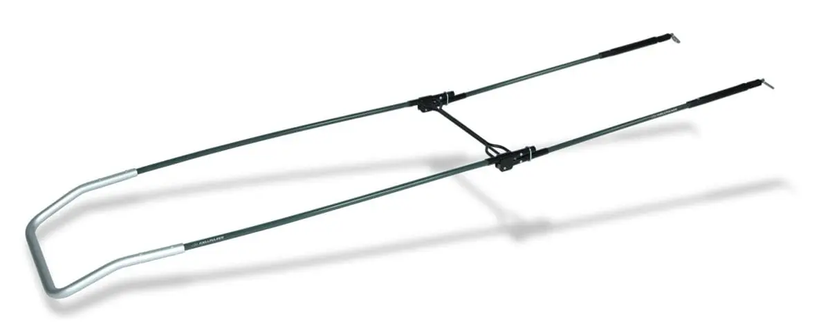 Fjellpulken Reinforced Skier Shaft Grey