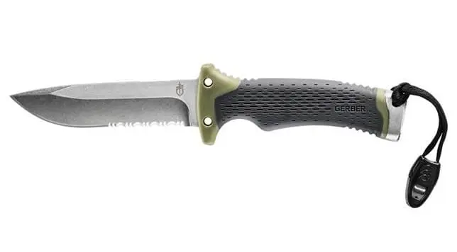 Gerber Ultimate Survival Knife Black/Green