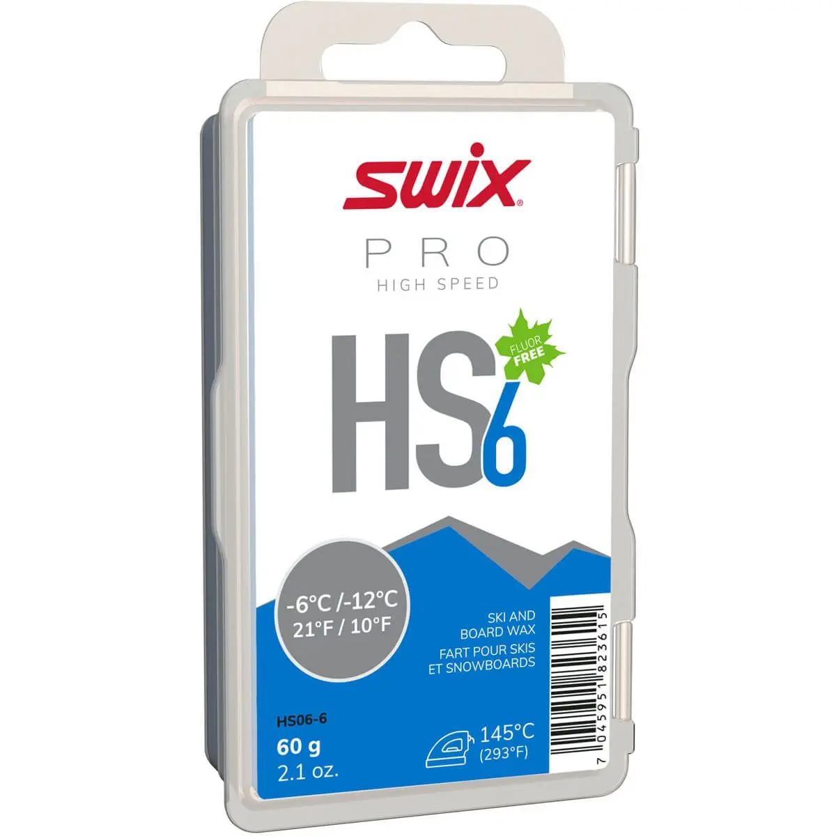Swix HS6 Blue, -6°C/-12°C, 60g Nocolour