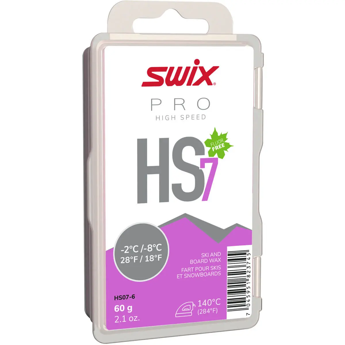 Swix HS7 Violet, -2°C/-8°C, 60g Nocolour
