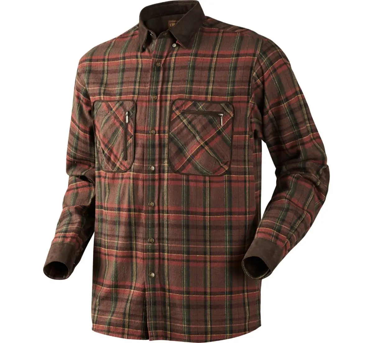 Härkila Men's Pajala Shirt Red Check