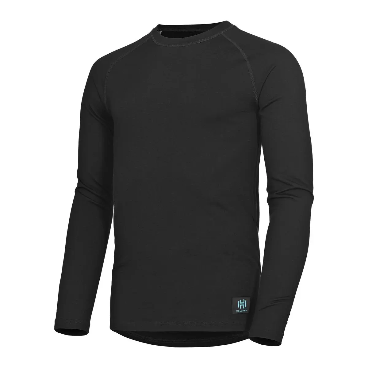 Hellner Wool Warm Base Layer Ls Men Black Beauty