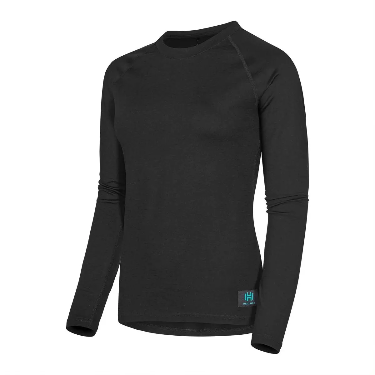 Hellner Wool Warm Base Layer Ls Wmn Black Beauty