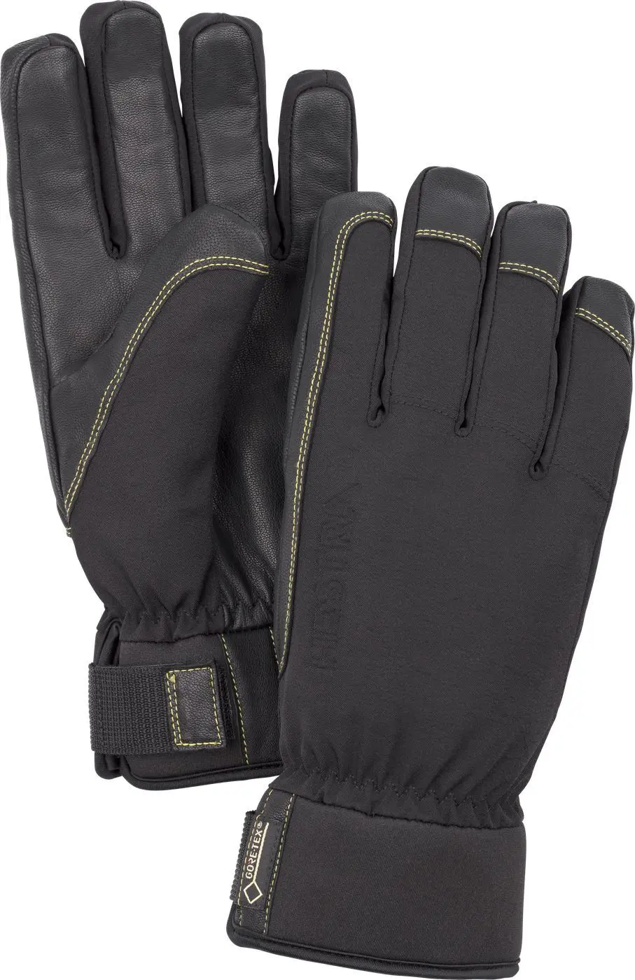 Hestra Alpine Short Gore-Tex - 5 Finger Black