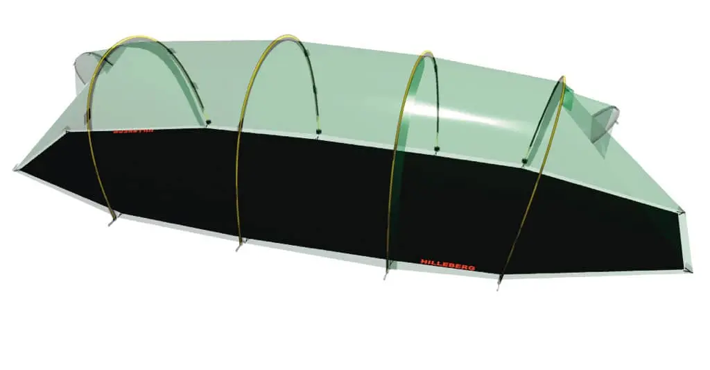 Hilleberg Kaitum 4 GT Footprint Black