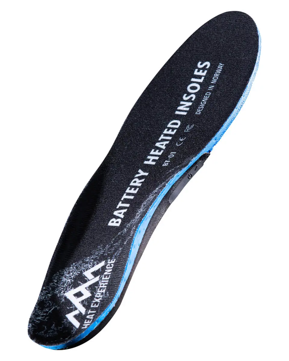 Heat Experience APP Controlled Heated Insoles Black