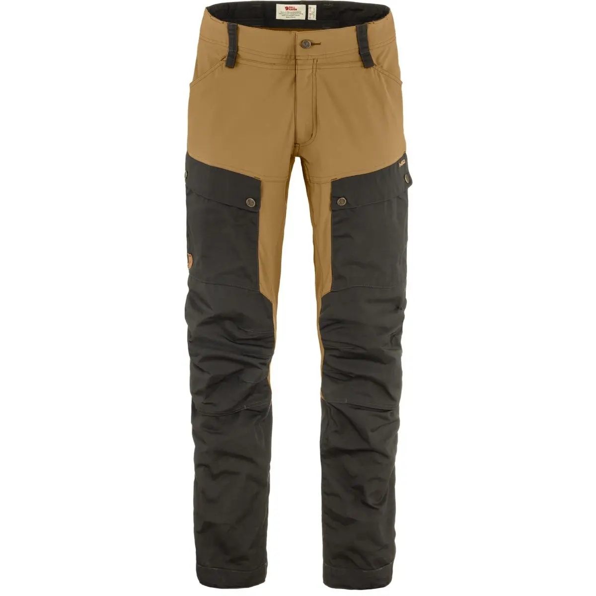 Fjällräven Men's Keb Trousers Dark Grey/Buckwheat Brown