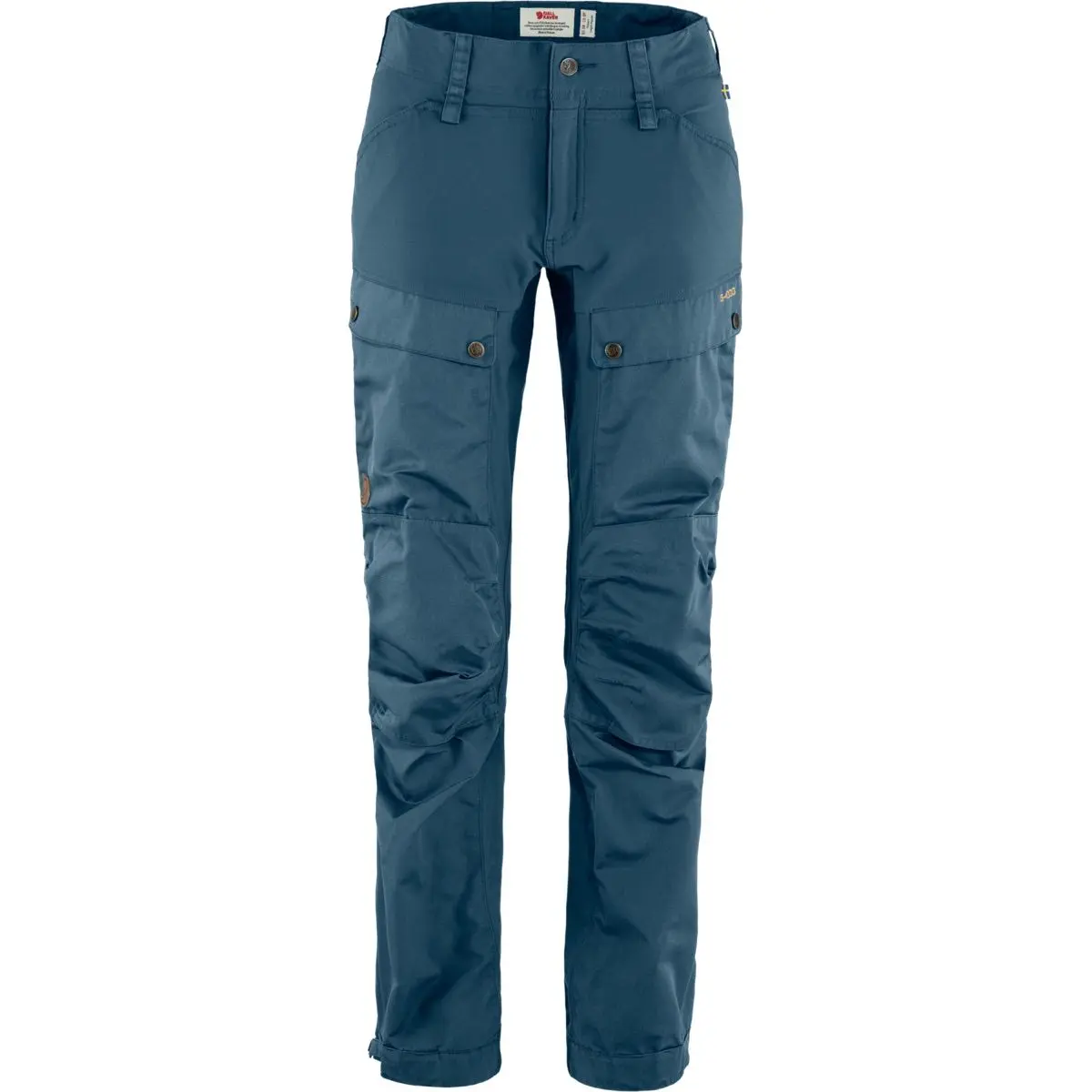 Fjällräven Women's Keb Trousers Curved Indigo Blue