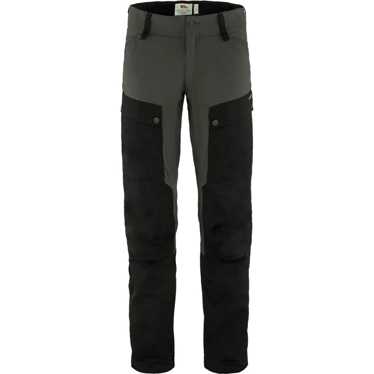 Fjällräven Men's Keb Trousers Black/Stone Grey