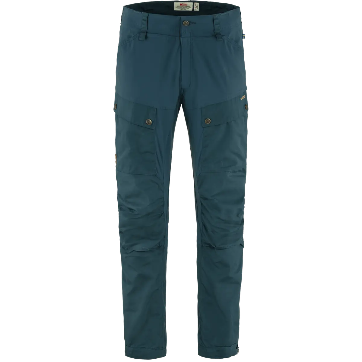 Fjällräven Men's Keb Trousers Mountain Blue/Mountain Blue