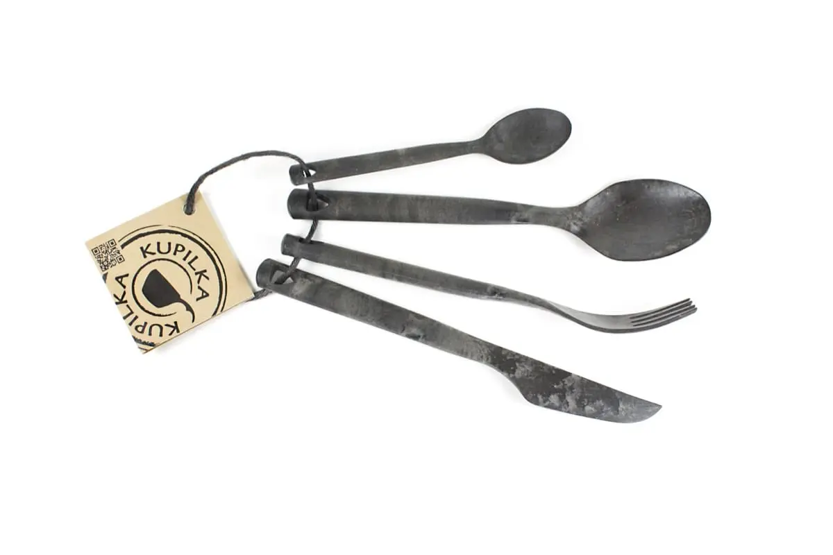 Kupilka bestikksett Black