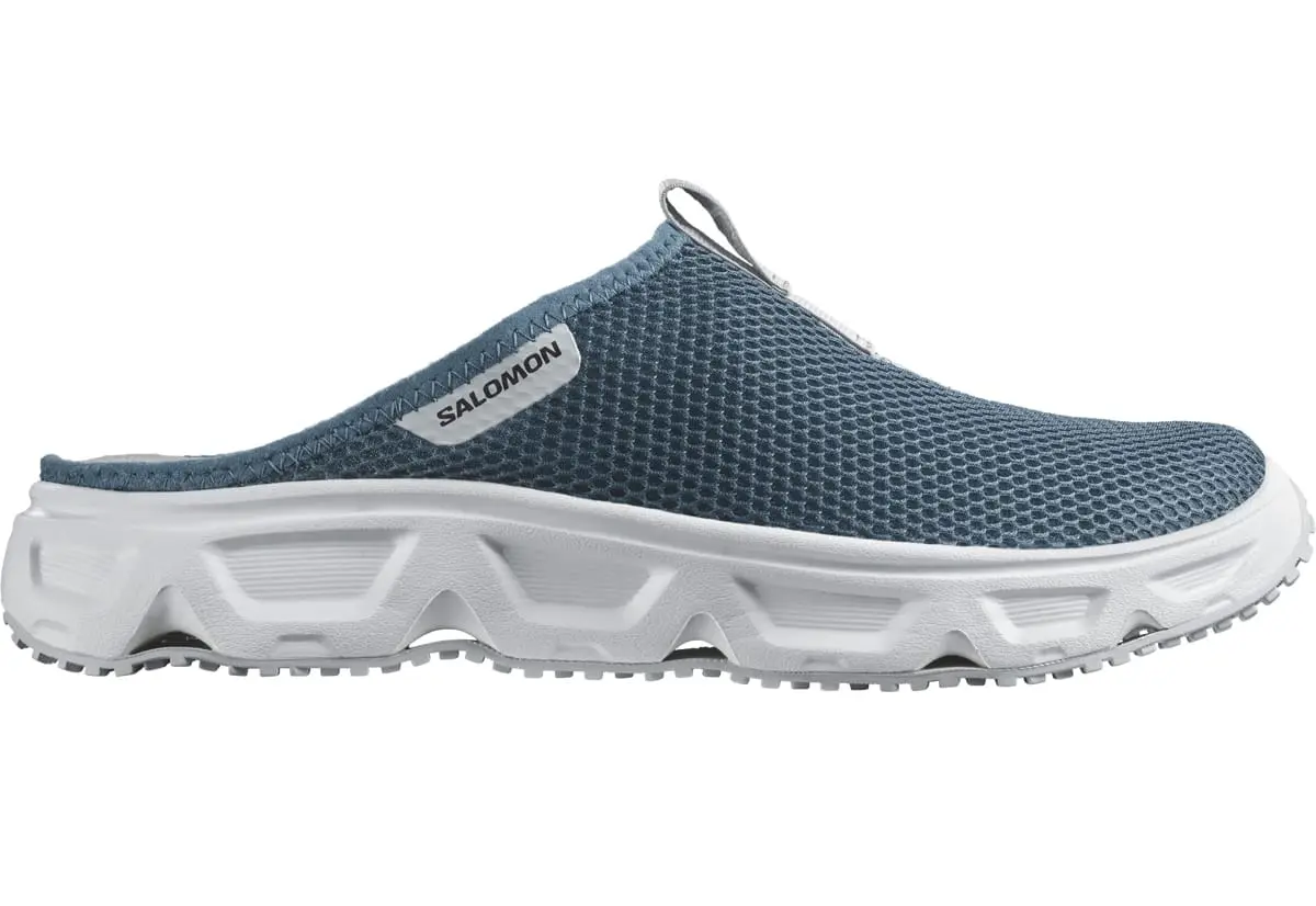 Salomon Men's Reelax Slide 6.0 Blue Ashes/White/Pearl Blue