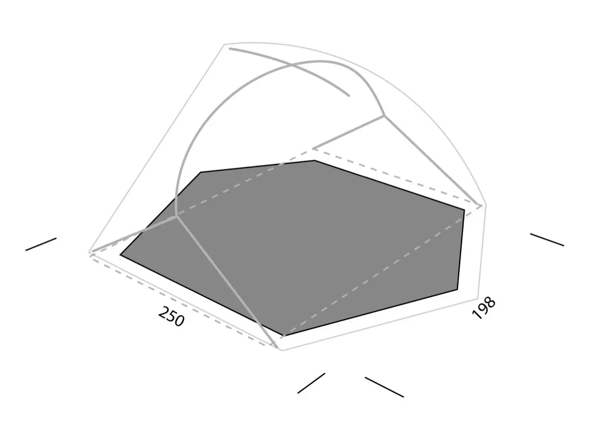 Exped Lyra III Footprint Assorted