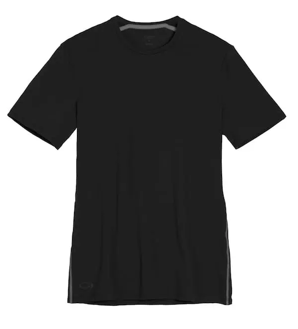 Icebreaker Men's Anatomica Shortsleeve Crewe Black