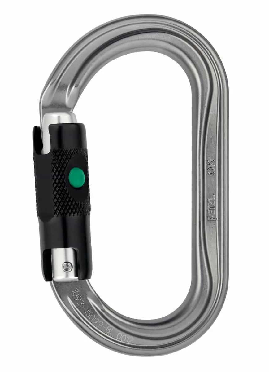 Petzl OK BALL-LOCK Karabiner Nocolour